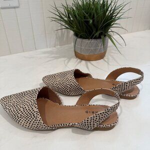 Torrid Polka Dot White and Black Flats 9W